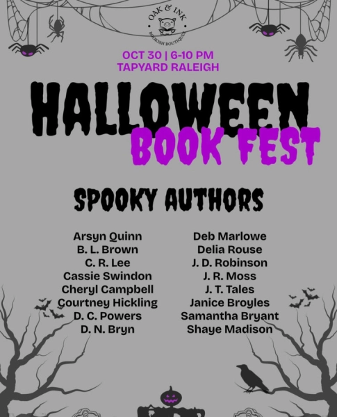 Oak & Ink Halloween Adult Book Fest