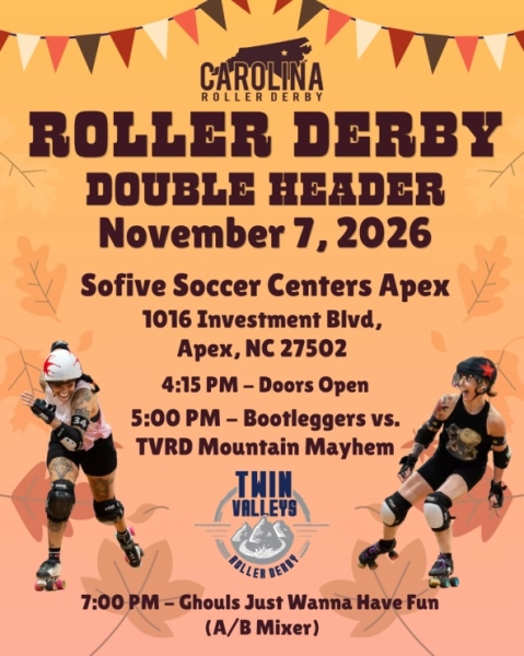 Carolina Roller Derby Fall Double Header