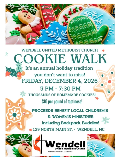 WUMC Cookie Walk / Wendell Wonderland