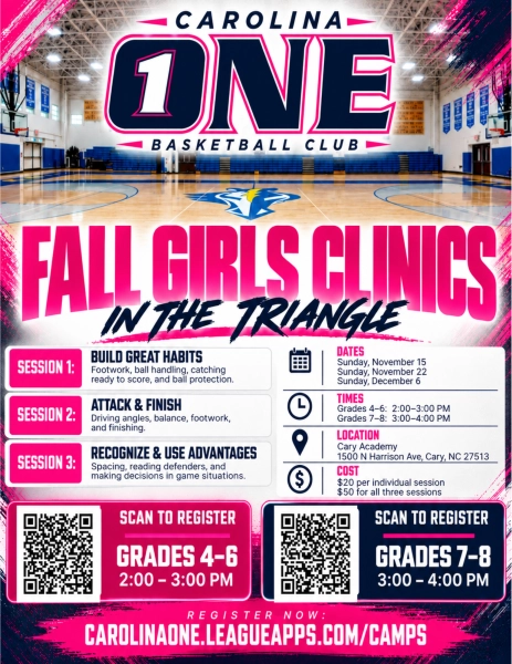 Carolina ONE Girls Basketball - Using Advantages to Score