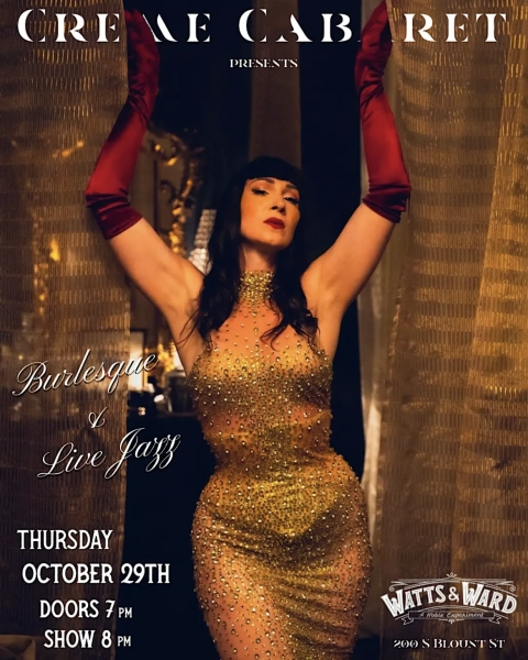 Burlesque and Live Jazz by Creme Cabaret