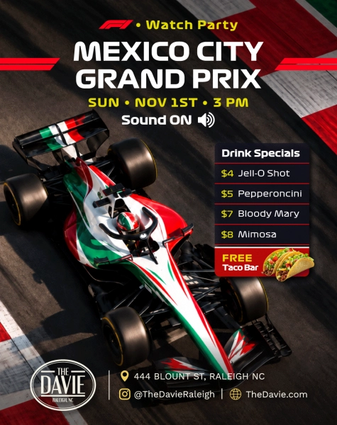 Mexico City Grand Prix Watch Party