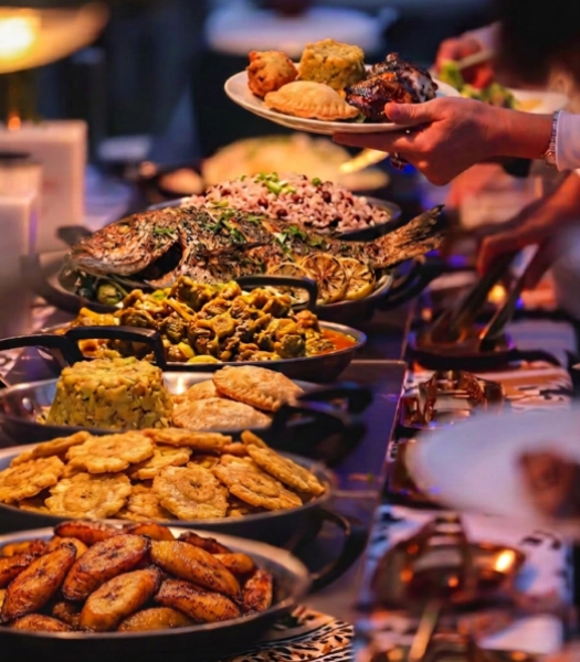 Island Society: Caribbean Brunch Buffet