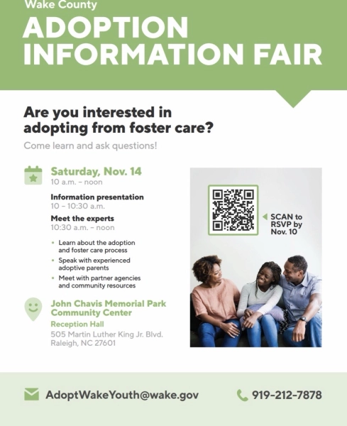 Wake County Adoption Information Fair
