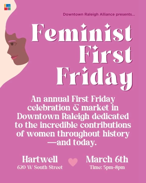 Feminist First Friday: Celebrating Women's History Month
