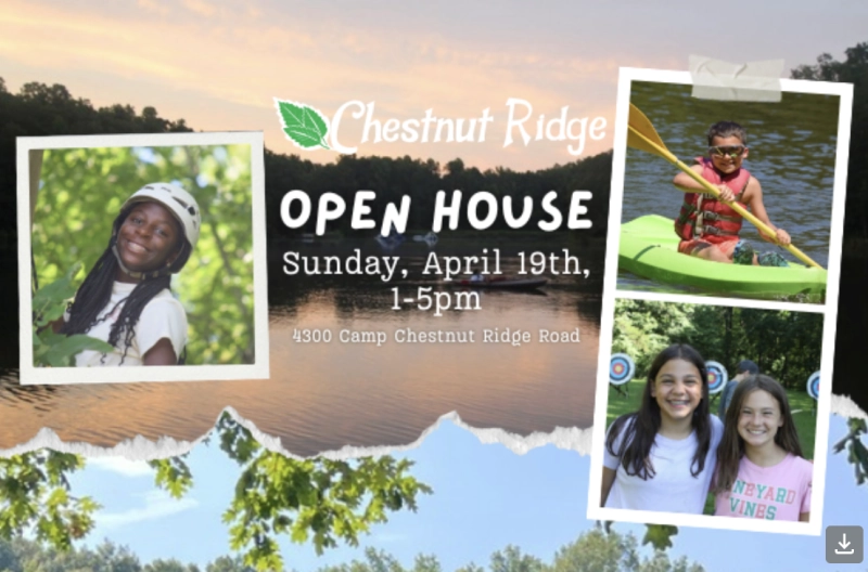 Open House at Camp Chestnut Ridge