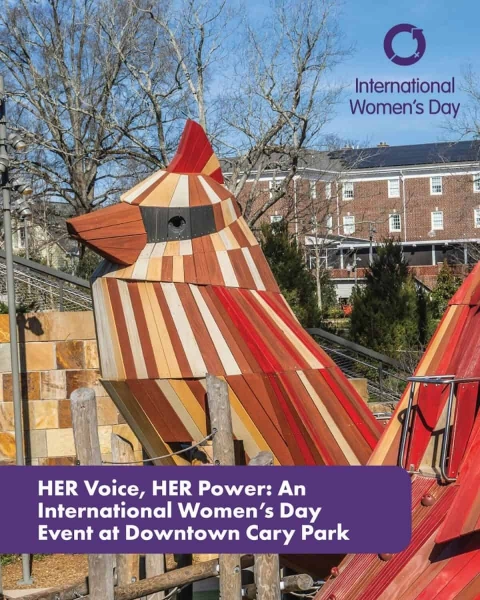 Her Voice Her Power IWD Cary 2026
