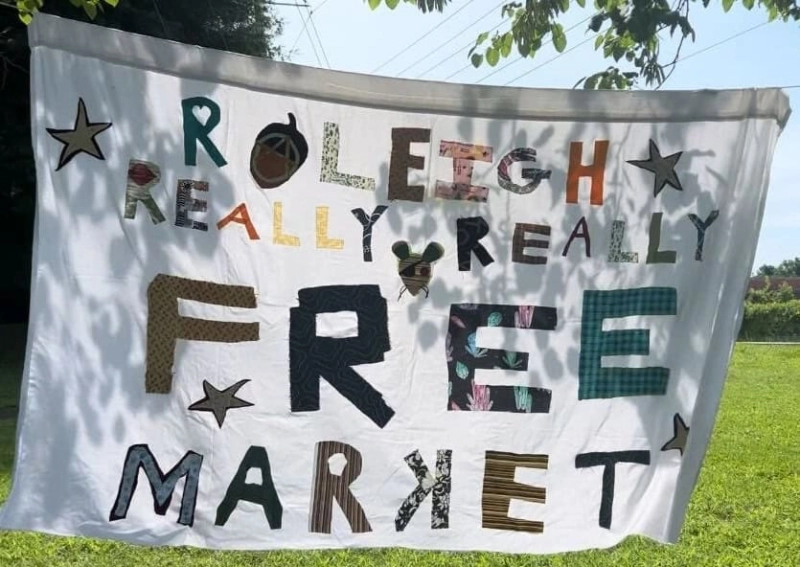 Raleighs Monthly Free Market
