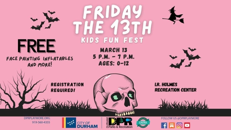 Friday the 13th Fun Fest for Kids
