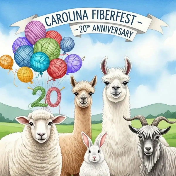 Carolina FiberFest 2026: A Fiber Arts Extravaganza
