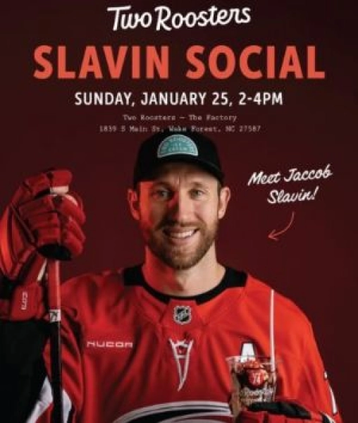 Meet Jaccob Slavin Ice Cream Social
