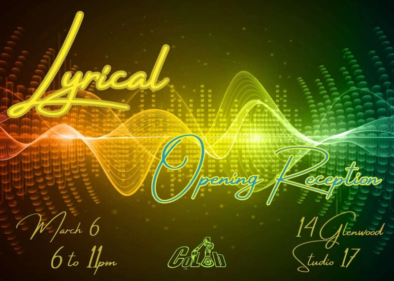 CoLab's First Friday Lyrical: Art Inspired by Music