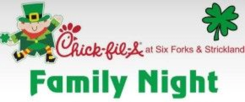Family Night at Chick-fil-A Six Forks and Strickland