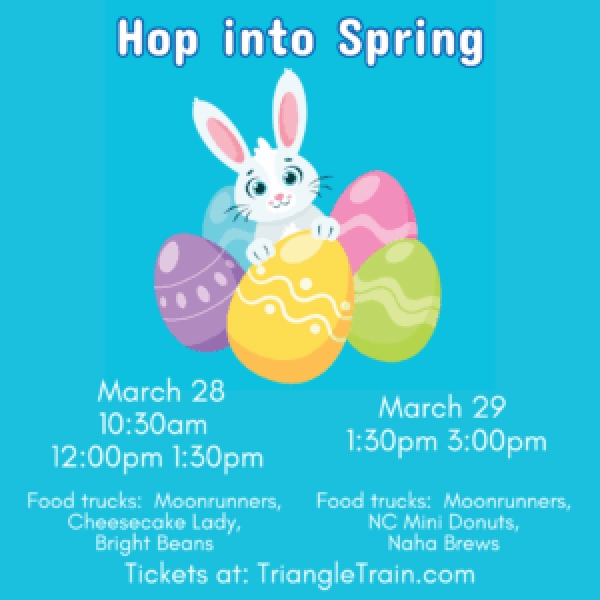 Hop into Spring at New Hope Valley Railway