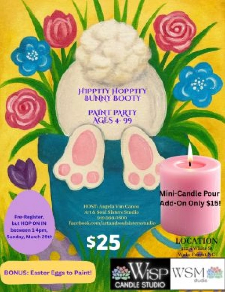 Hippity Hoppity Bunny Booty Paint Party at White Street Markets