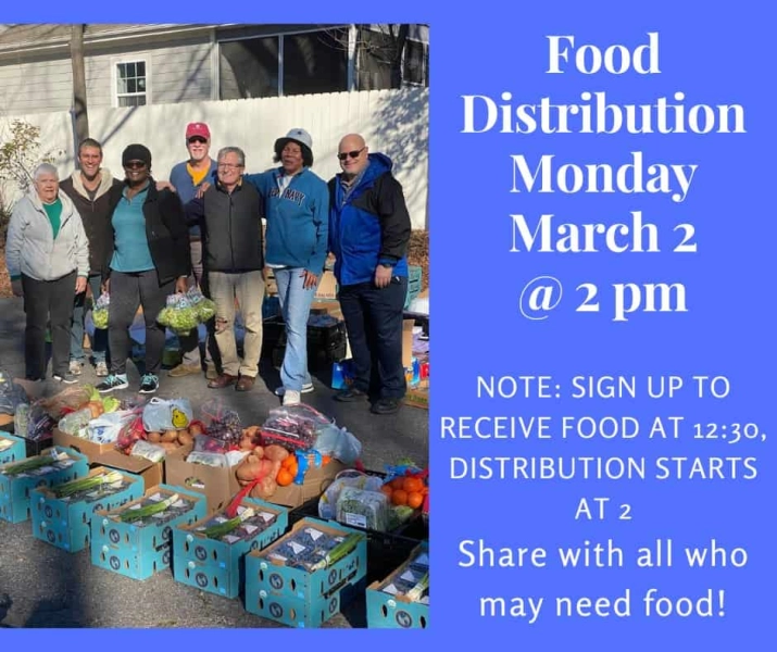 Free Community Meal at Elizabeth Street United Methodist Church