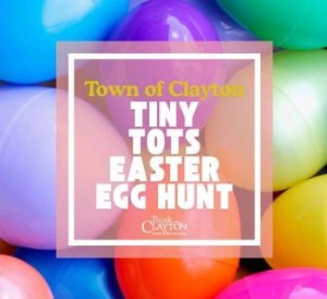Clayton's Tiny Tots Easter Egg Hunt