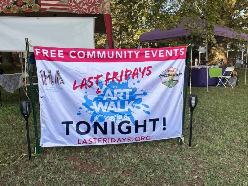 Last Fridays Art Walk in Hillsborough