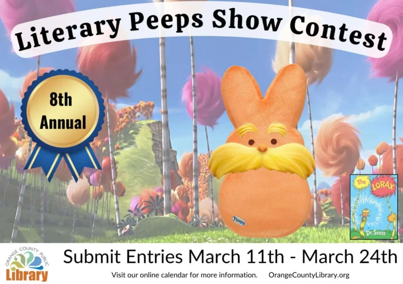 8th Annual Literary Peeps Show at Orange County Public Library