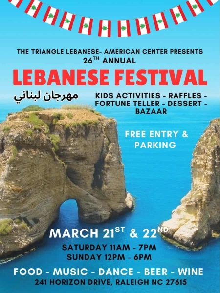 26th Annual Triangle Lebanese Festival in Raleigh