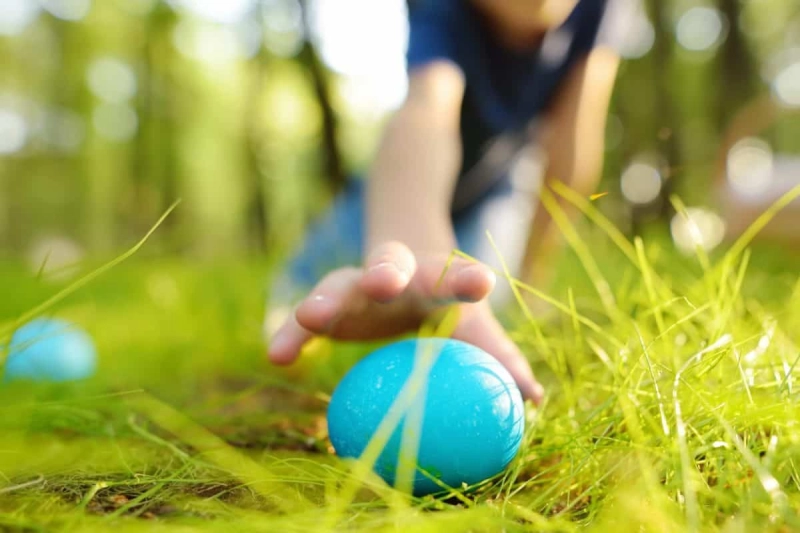 Easter Egg Hunt at Hope Valley Farms YMCA