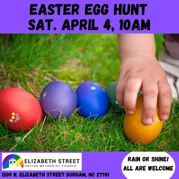 Easter Egg Hunt at Elizabeth Street United Methodist Church