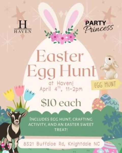 Haven Farm Easter Egg Hunt