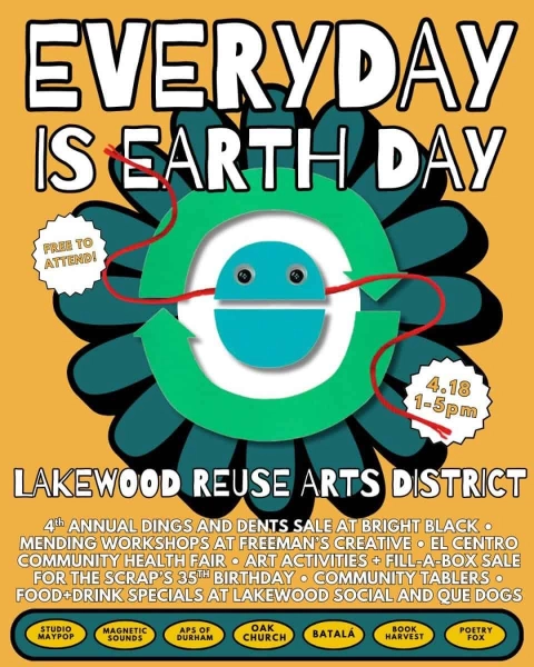 Everyday is Earth Day at The Scrap Exchange and Lakewood