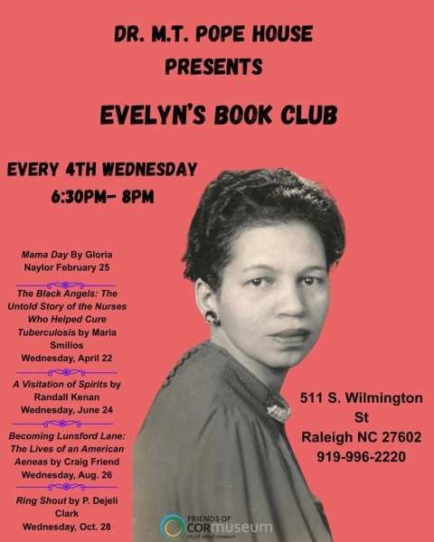 Dr. M.T. Pope House Presents: Evelyn's Book Club