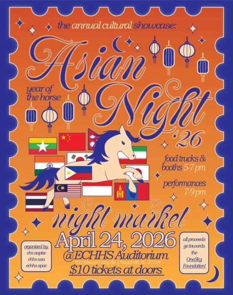 Asian Night at East Chapel Hill High School
