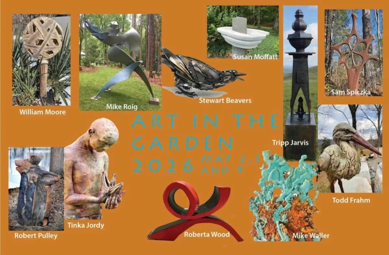 31st Annual Art in the Garden Sculpture Exhibition in Hillsborough
