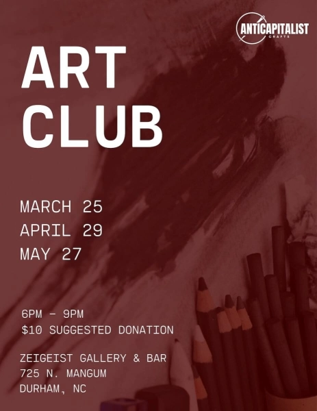 Art Club at Zeitgeist Gallery & Bar