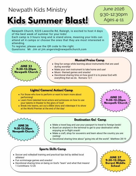 Kids Summer Blast 2026