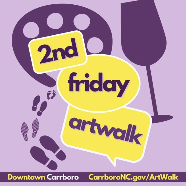 2nd Friday ArtWalk in Chapel Hill and Carrboro