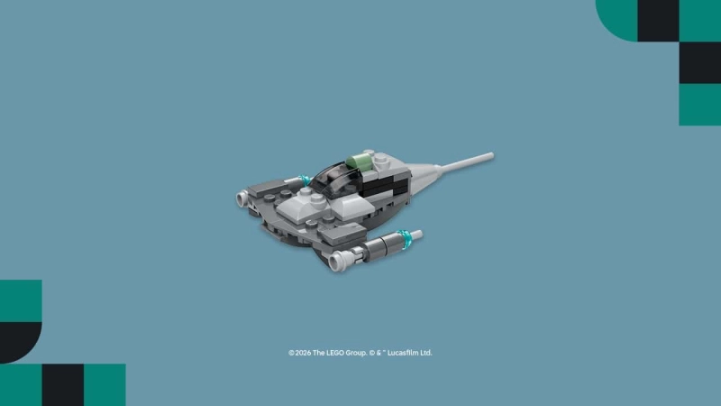 LEGO Store: Build a LEGO Star Wars N-1 Starfighter Mini Build