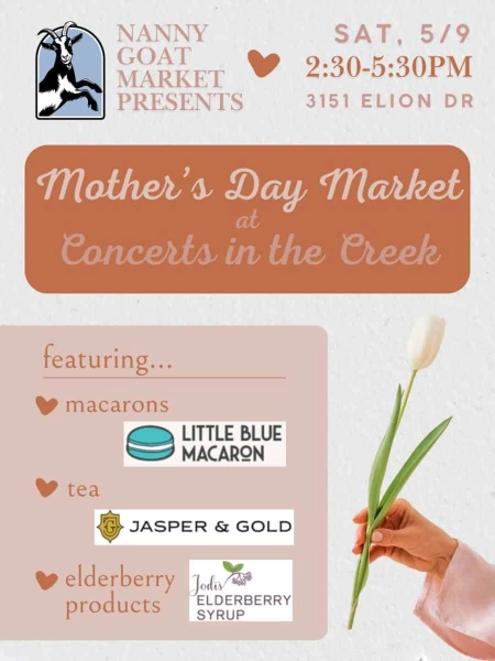 Mother's Day Market at Nanny Goat Market RTP