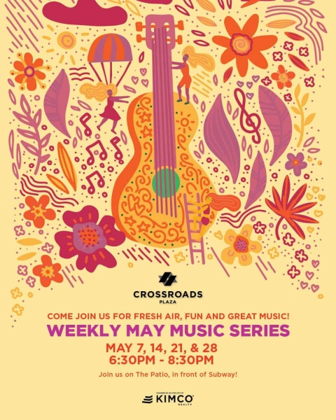 Crossroads Plaza Weekly May Music Series