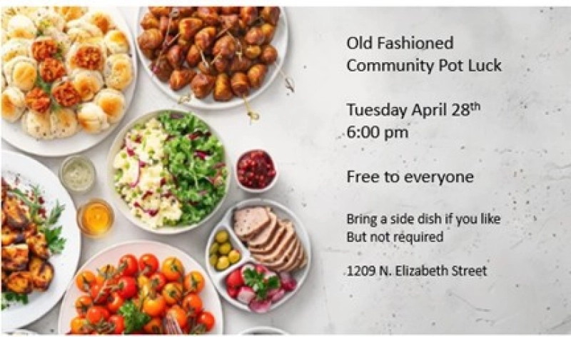 Free Community Meal and Food Distribution at Elizabeth Street UMC