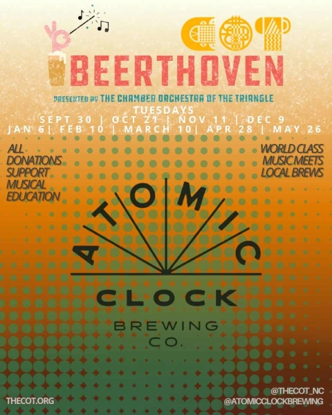 BEERthoven: Chamber Orchestra of the Triangle Series
