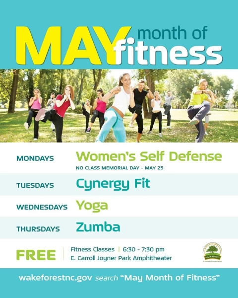 May Month of Fitness: Free Zumba and Wellness Classes