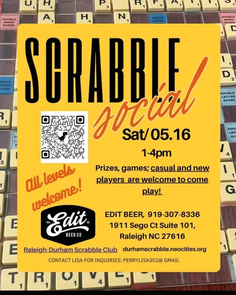 Scrabble Social Anniversary Celebration