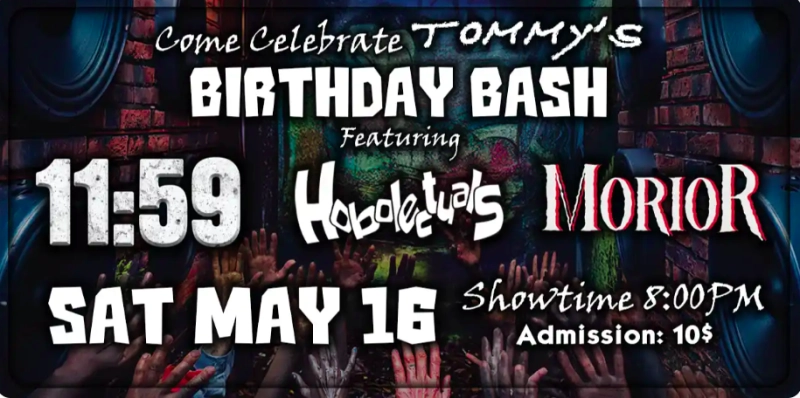11:59 x Hobolectuals x Morior at Cannonball