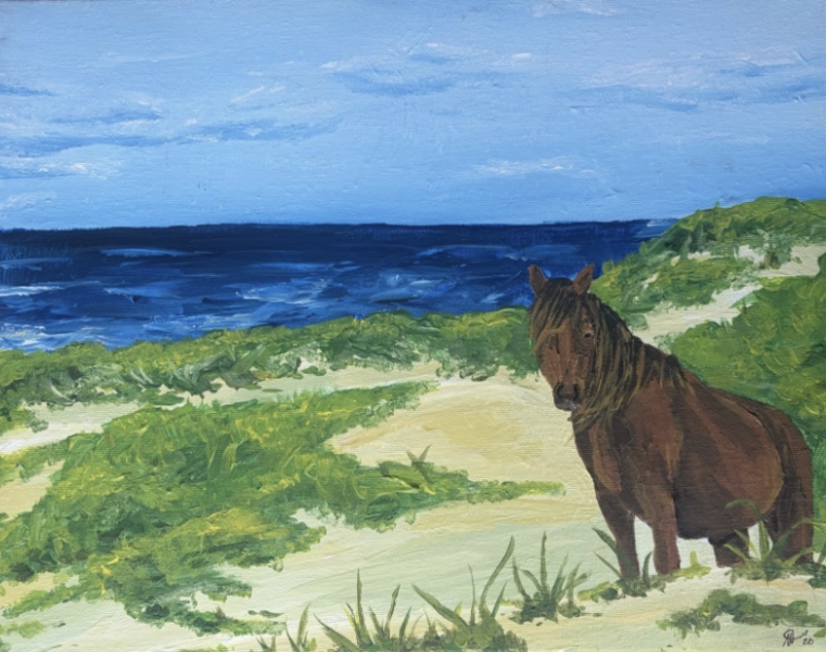 Family Painting Class: Horse