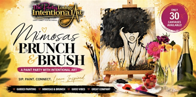 Mimosas, Brunch & Brush