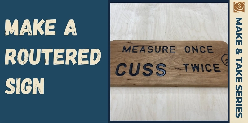 Make Your Own Routered Sign