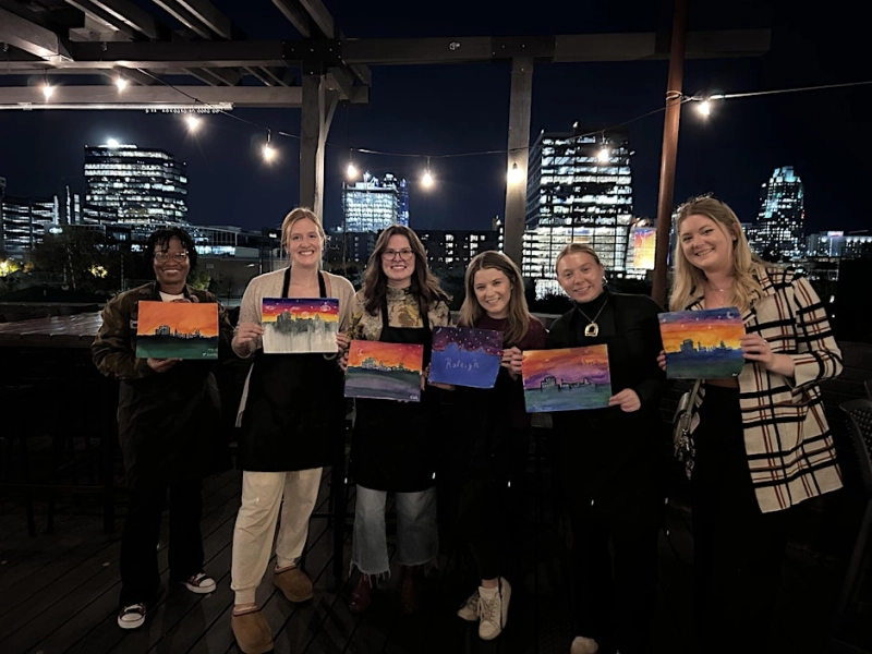 Brush the Skyline: Paint with Purpose - Lupus Awareness Edition