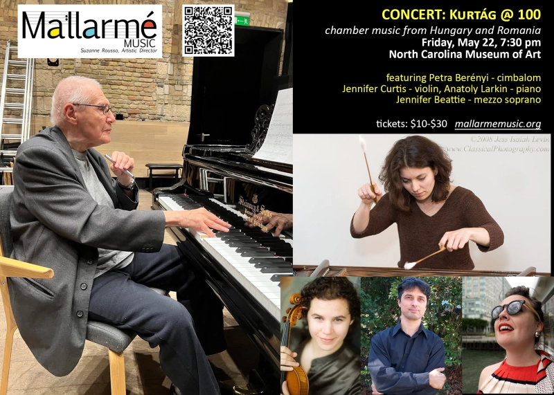 Mallarme Music Concert: Kurtag at 100