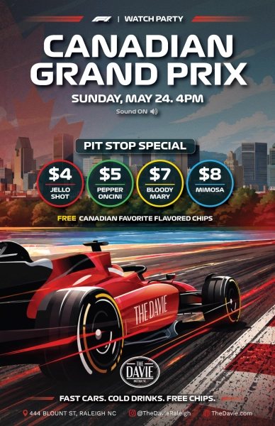 F1 Canadian Grand Prix Watch Party