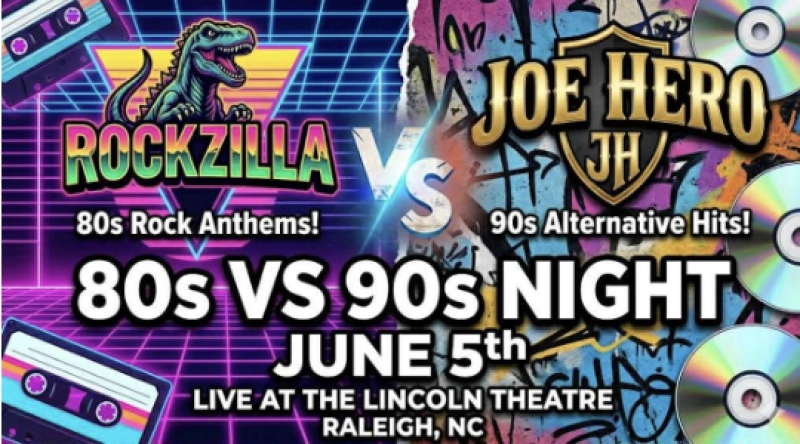 80's vs 90's featuring Joe Hero and Rockzilla