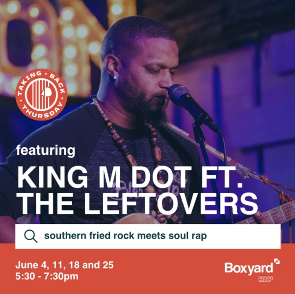 Taking Back Thursday Live Music at Boxyard RTP